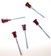 Wkręt Śruba Fiat 126 136p Czerwona długa 51mm 4 szt