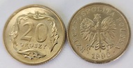 1992 r 20 gr groszy MW * MENNICZE