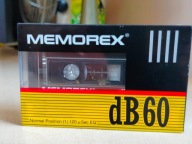 Kaseta MAGNETOFONOWA MEMOREX dB 60 Nowa opis ?