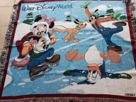KILIM MAKATKA NARZUTA MYSZKA MIKI DISNEY ŻAKARDOWY