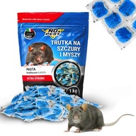 Silna trutka na szczury i myszy - skuteczna eliminacja gryzoni 1kg