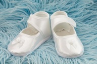 Buciki BUTY chrzest chłopiec dziewczynka 13 cm LIKWIDACJA SKLEPU-50% OKAZJA