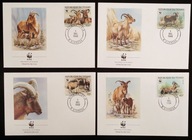 Czad 1988 , WWF: kozica afrykańska FDC