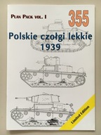 Polskie czołgi lekkie 1939 - Plan Pack Vol. I nr 355 (Militaria)