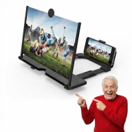 Ekran Powiększający do Telefonu smartfon|Powiększacz dla Seniora 12 cali