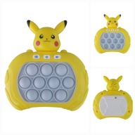GRA ZRĘCZNOŚCIOWA POP IT POPIT PIKACHU POKEMON ELEKTRYCZNA ANTYSTRESOWA