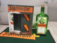 BEZPRZEWODOWA LAMPKA JAGERMEISTER +2 LIMITOWANE KIELISZKI ZESTAW PREZENTOWY