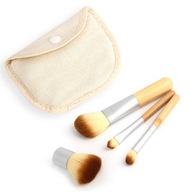 SYJUSZ Zestaw A518 do makijażu BAMBUS 4 x pędzle