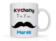 Kubek z imieniem na Dzień Ojca dla Taty na prezent urodziny