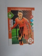 Karta panini autograf Holandia Road to Qatar 2022 Luuk de Jong