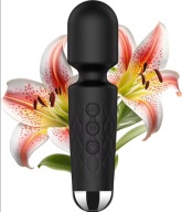 MASAŻER ŁECHTACZKI MOCNY WIBRATOR DO ORGAZMÓW MAGICZNA RÓŻDŻKA MAGIC WAND