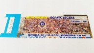 bilet LECH Poznań - GÓRNIK Łęczna 31.10.2001