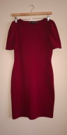 Sukienka damska M bordowa