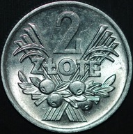 2 złote 1974 - około menniczy egzemplarz