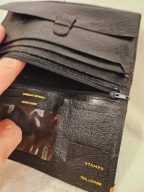 Portfel skórzany skóra naturalna wizytownik etui na karty Leather wallet
