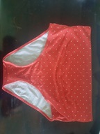 Dół stroju kąpielowego JoJo Maman Bebe M czerwony w białe groszki SUPER