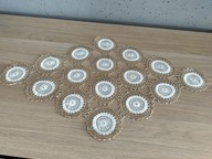 Obrus serwetka bieżnik szydełkowy rękodzieło misterne cacko 48x30