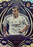 TOPPS MATCH ATTAX 2025 2026 INFINITY EXCLUSIVE EDITION Zidane REAL IN10