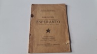 Samouczek pomocniczego języka Esperanto Leopold Kronenberg 1927 r. Antyk