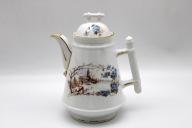 DZBANEK KAWA - HERBATA PORCELANA CARL TIELSCH 1875 - 1909 r STARY ŚLĄSK