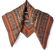 Vintage japońska chustka,apaszka ,acetate 66x66