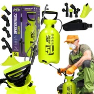 OPRYSKIWACZ CIŚNIENIOWY RĘCZNY OGRODOWY Z REGULOWANĄ DYSZĄ GARDENBLAST 5L