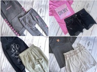 r.146-152 MEGA PAKA 54szt ZESTAW UBRANEK dla córci dziewczynki perełki