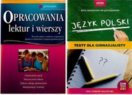 OPRACOWANIA LEKTUR.TESTY, MAŁE TABLICE / GIMNAZJUM