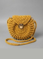 Ręcznie robiona torebka OREO na szydełku