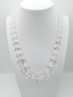 Naszyjnik KRYSZTAŁ GÓRSKI Naturalny Prezent 50cm