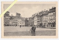 WARSZAWA RINGPLATZ RYNEK STARÓWKA ROWER 1941 RUCH NR 77 /AG226