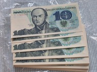 Banknot 10 zł 1982 Jozef Bem seria T z paczki