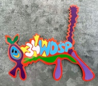 Naklejka Dzierdziel ręcznie wycinana z folii winylowej unikat, 100% na WOŚP