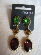 KOLCZYKI WIELOKOLOLOWE NANU