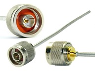 Wtyk N + RG402 15cm Amphenol USA