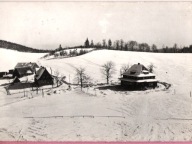 Pocztówka Rybnica Leśna k.Wałbrzych a 1966, schronisko Andrzejówka