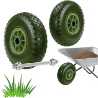 KOŁO DO TACZKI BEZDĘTKOWE 3.00-4 MOCNE PEŁNE