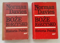 Norman Davies BOŻE IGRZYSKO Historia Polski Tom 1-2 wyd I z1989 CENZURA
