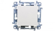Wyłącznik pojedynczy klasyczny Simon 10 CW1.01/11 biały