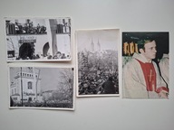 Pogrzeb Popiełuszki 1984 Wałęsa oryginalne fotografie Warszawa