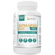 Kwas alfa liponowy ALA 600 mg antyoksydant 60k