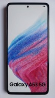 Atrapa eksponat wystawa prezenter Samsung Galaxy A53 5G RYSY