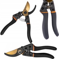 SEKATOR RĘCZNY OGRODOWY DO GAŁĘZI DO KWIATÓW DP KRZEWÓW OSTRE BRADAS STAL