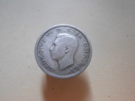 6 pensów 1943 r. srebro.