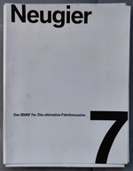 Prospekt BMW 7 E65 LCI Facelift Neugier Argumente 2005