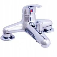 OKAZJA! Kran Bateria Wannowa 2-otworowa Łazienkowa Stojąca z przełącznikiem