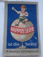 Kappus - mydło - zalepka reklamowa