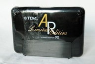 TDK AR Limited Edition * C-90 * NOWA kaseta FOLIA - Stan BDB- Unikat !