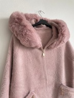 Alpaka bomberka kurtka kaptur z futerkiem kolory