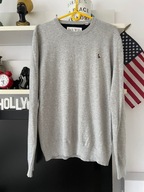 A SWETER JACK WILLS CIENKI JASNY POPIEL M